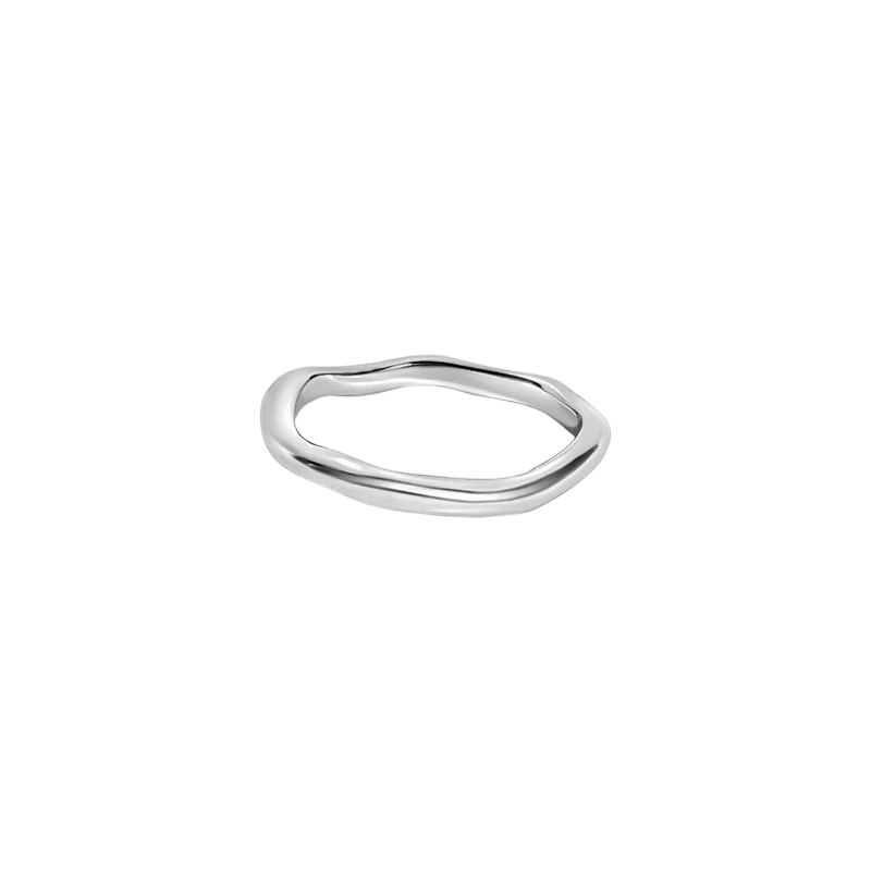 The Celia Ring Silver Thin