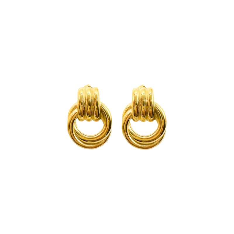 Cassandra Earrings Gold
