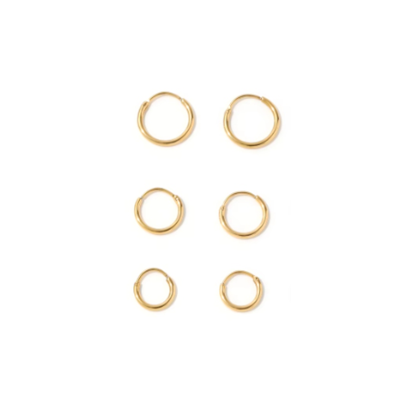 Mira Minamist Hoops Gold