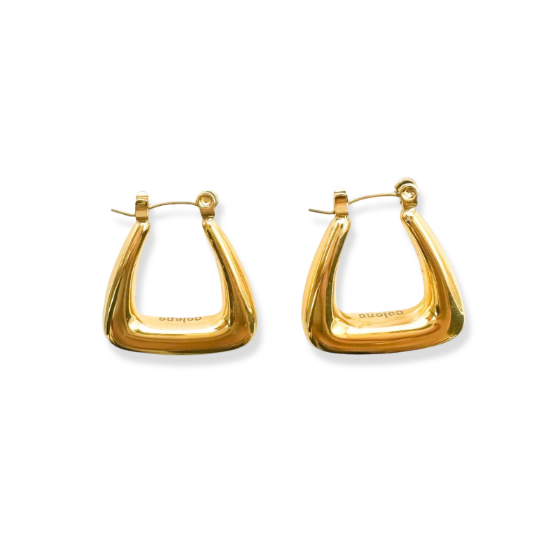 Eden Hoop Earrings Gold
