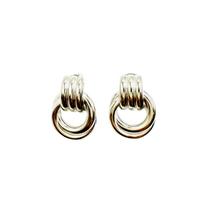 Cassandra Earrings Silver